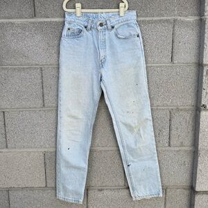**SOLD** Vintage Levi’s Orange Tab Light Wash Jeans